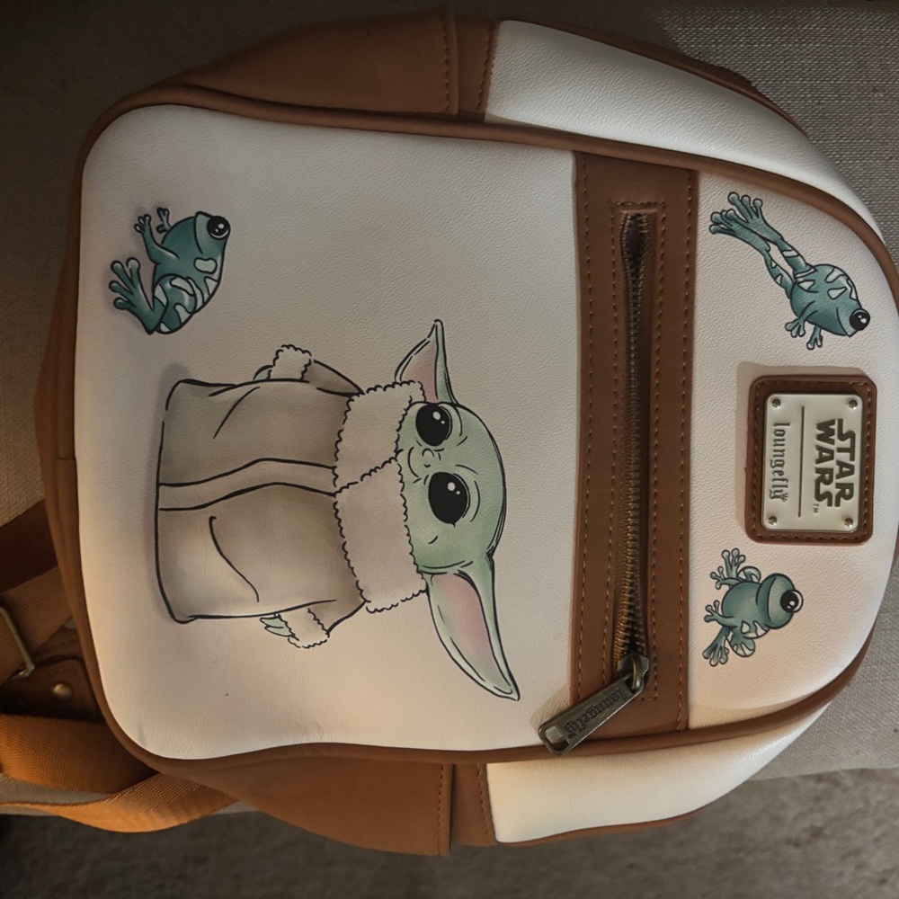 Loungefly Star Wars Cream and Tan Backpack